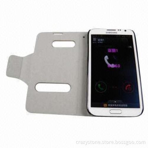 Wallet PU leather cover case for iPhone 5